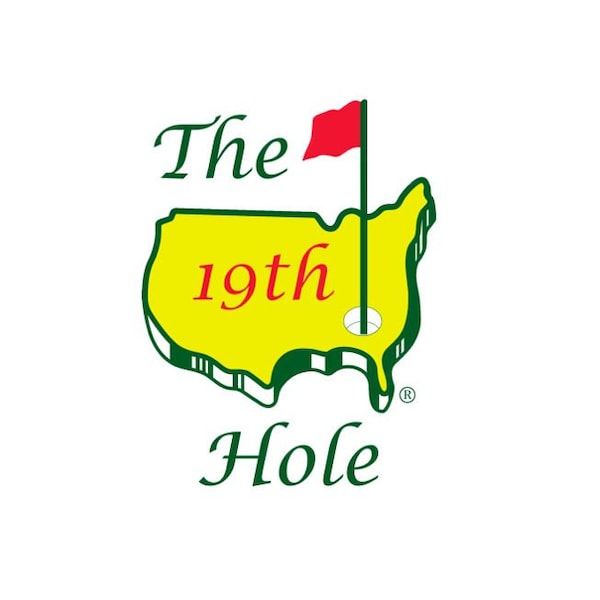 DIGITAL Hole in ONE 19th Hole Sign | 8 x 10 | Digital |  Birthday Board | Golf Birthday | Printable | Masters | Fore Tee | Golf Party | PNG