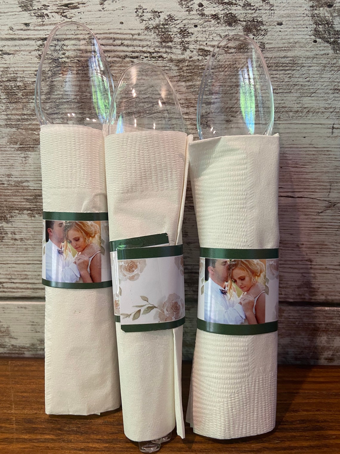 Digital Personalized Wedding Silverware Covers | Silverware Labels ...