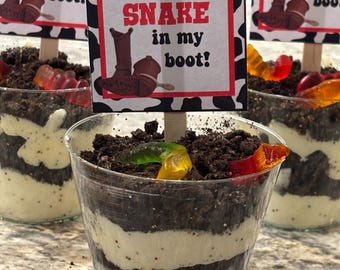 DESCARGA INSTANTÁNEA Hay una serpiente en mi bota Etiquetas / Toy Story / Etiqueta de alimentos / Buzz / Woody / Jessie / Two Infinity and Beyond / Cumpleaños