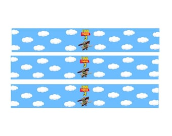 Personalized Toy Story Sticker Bottled Water Labels | Digital (pdf) Or Print And Ship option | Waterproof | Buzz | Woody | Toy Story Party