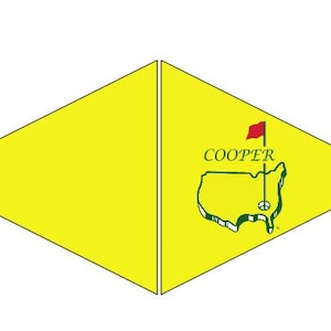 Personalized Centerpiece Golf Flags | Golf Party | Cake Topper | Masters | Hole in One | Retirement | Fore-Tee | Par-Tee | PDF | Golf