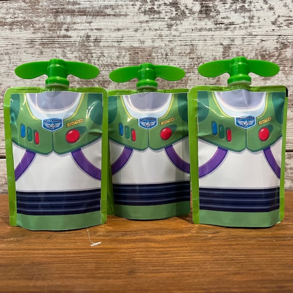 Toy Story GoGo Applesauce label stickers | PDF digital or print and shipped | Birthdays | Party Decorations | Events | Two Infinity | Buzz