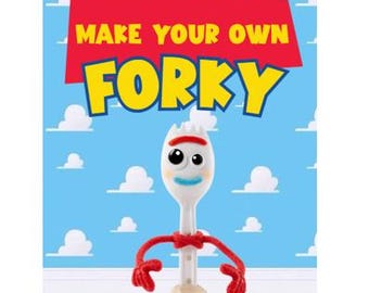 DIGITAL Toy Story Forky Sign | 8 x 10 | Digital |  Birthday Board | Toy Story Birthday | Printable | Buzz | Woody | BoPeep | Jessie