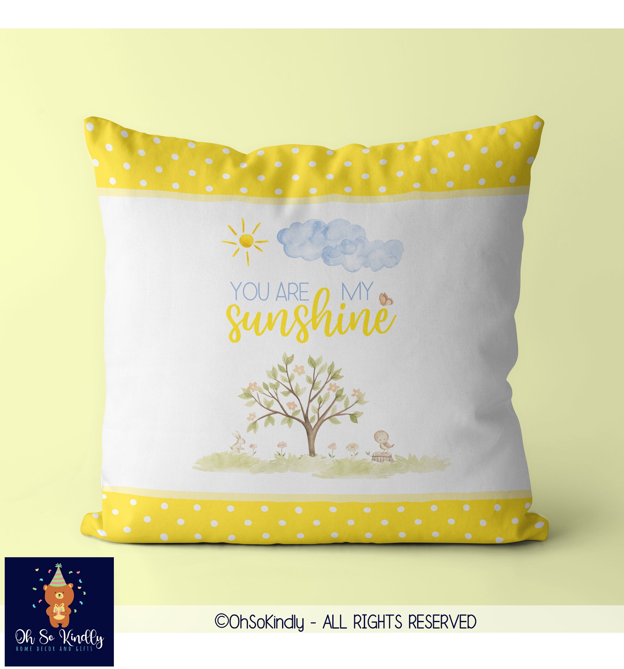 Baby Nursery Throw Pillow Pillow for Child's Room Etsy