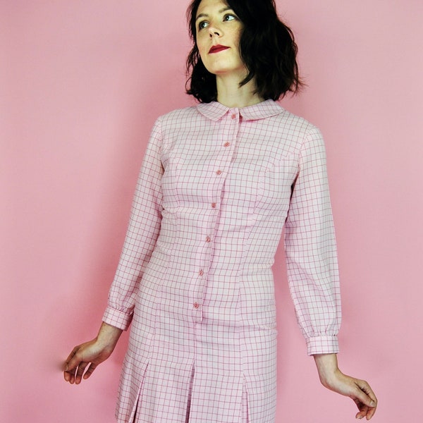 Plaid Light Dress Etsy