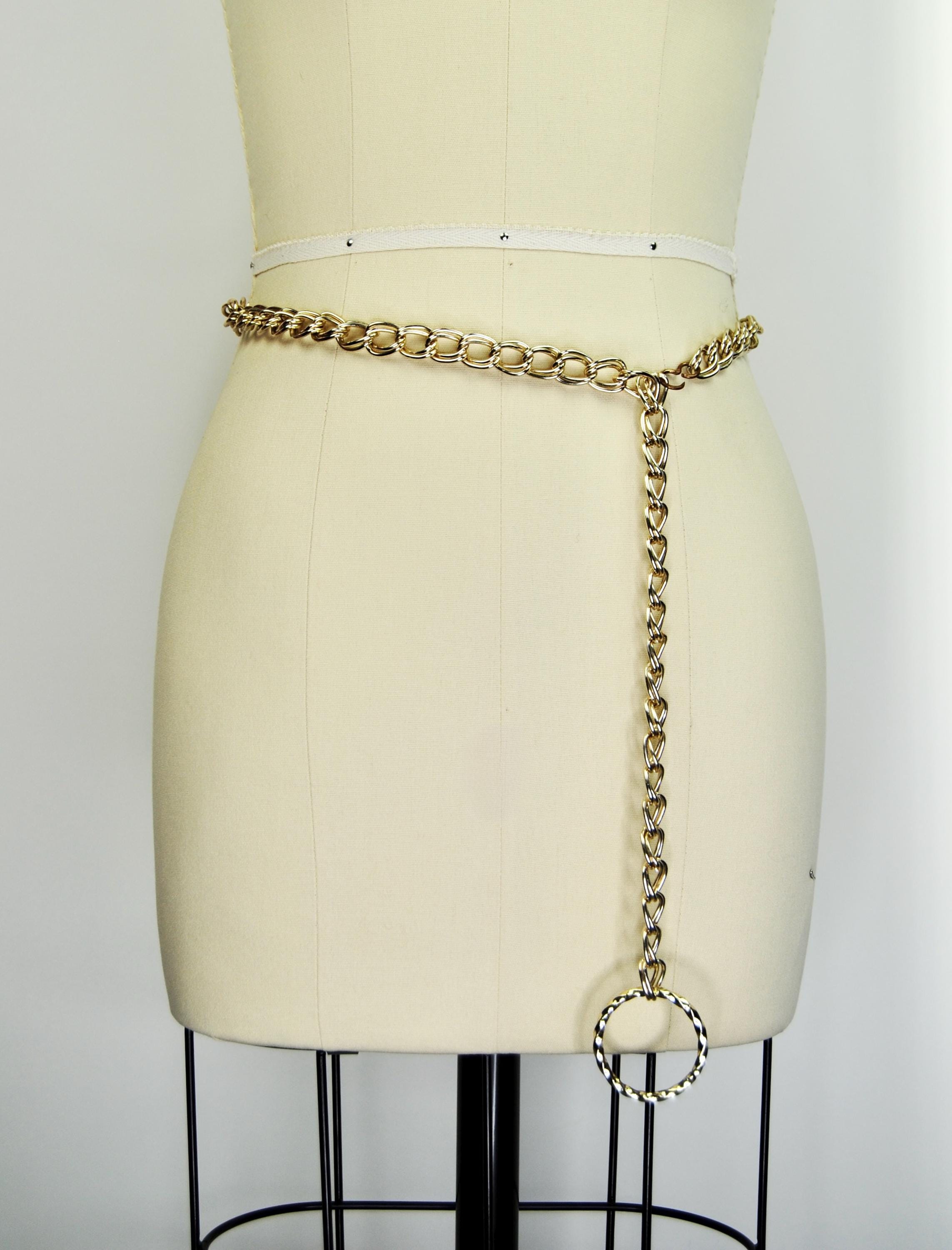 Vintage 1960s 1970s Gold Chain Belts - Etsy display picture 1