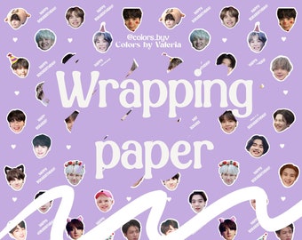 Digital download Wrapping Paper