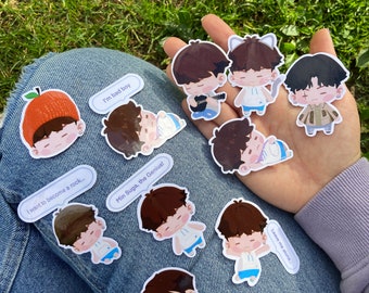 Inspired Stickers Yoongi, Suga, Agust D