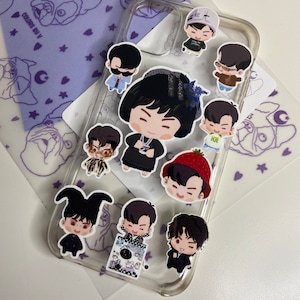 MINI PART 2 BTS Island In The Seom Game Stickers, Jungkook, Taehyung, Jimin, Namjoon, Yoongi, J-Hope, Jin, Bangtan image 7