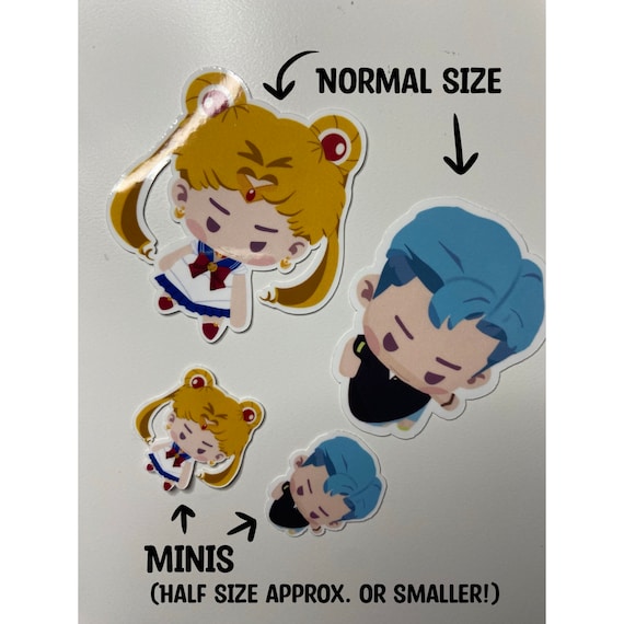 BTS ステッカー ジン・テテ・グク・ジミン MINI*** PART 2 ステッカー、ジョングク、テヒョン、ジミン
