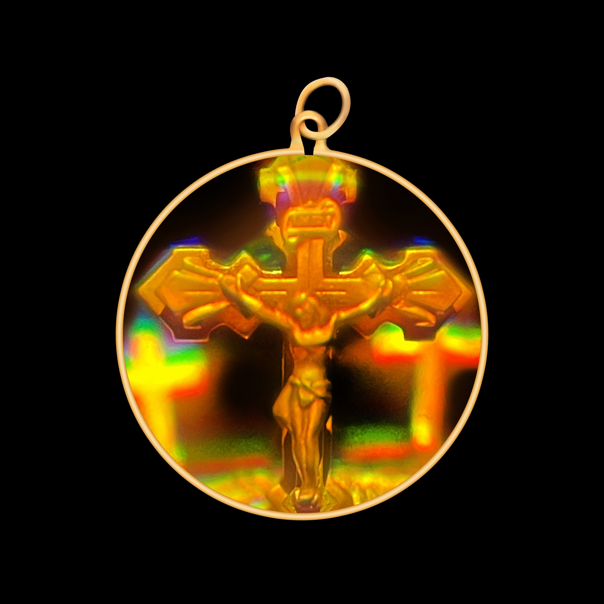 Hologram Vintage Jesus - Etsy