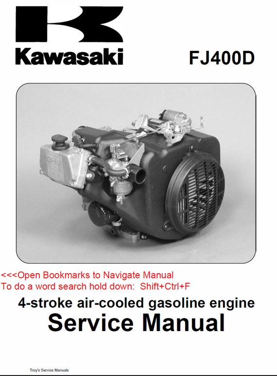 fjwr出品ページ Kawasaki FJ400D, 4 Stroke, Air Cooled, Repair Service & Workshop