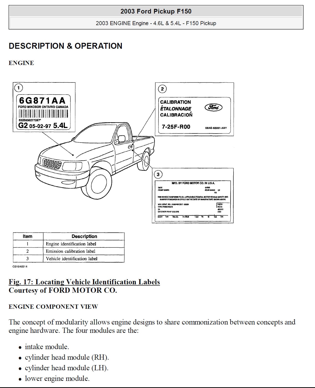 1986 F150 REPAIR MANUAL visual data 3