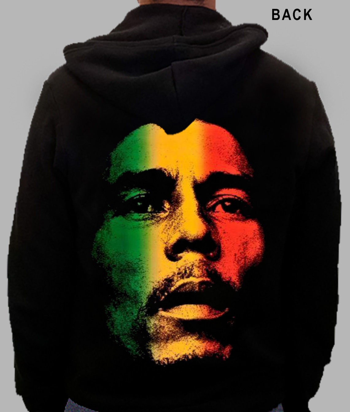 Bob Marley Hoodie
 Bob Marley Hoo Black SIZES S to 3XL