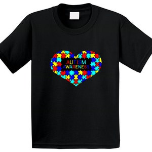 Autism Awareness T Shirt Youth Youth