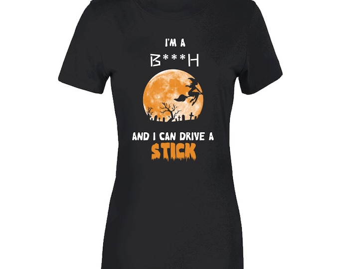 Drive A Stick Ladies T Shirt