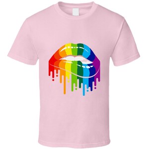 T-shirt lèvres de fierté