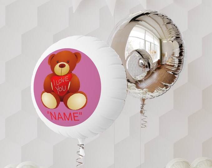 Custom Mylar Balloon, Personalized Photo Balloon, Helium Ready, 18"