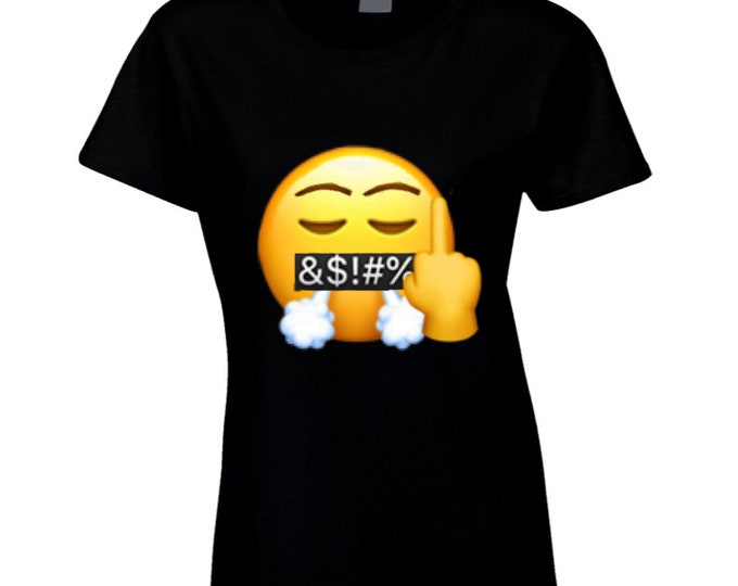 Angry  Meme Ladies T Shirt