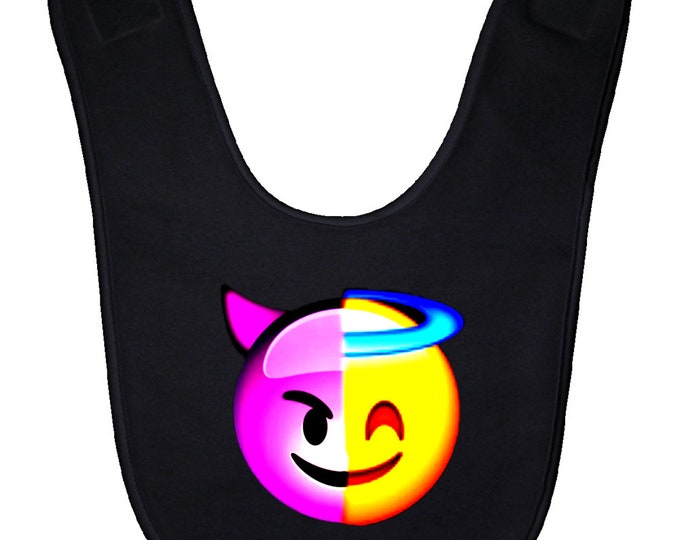 Good Vs Evil  Baby Bib