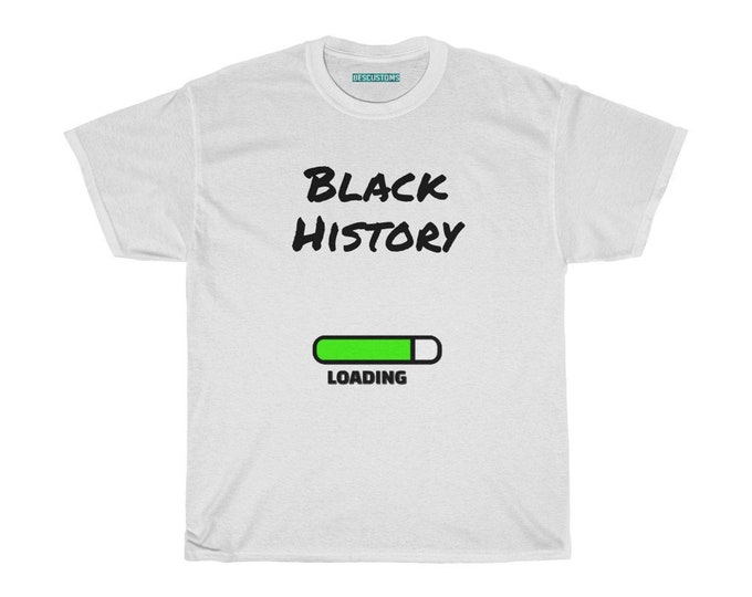 Black History Loading Unisex Cotton Tee