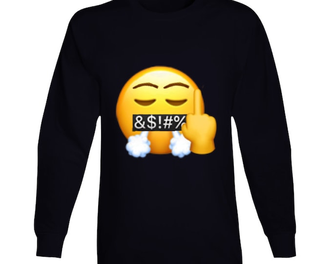 Angry  Meme Long Sleeve T Shirt