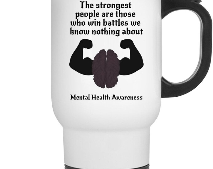 Mental Health Awareness Strength Mug