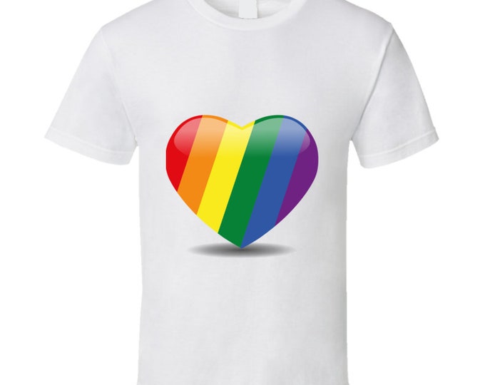 Pride Big Heart T Shirt