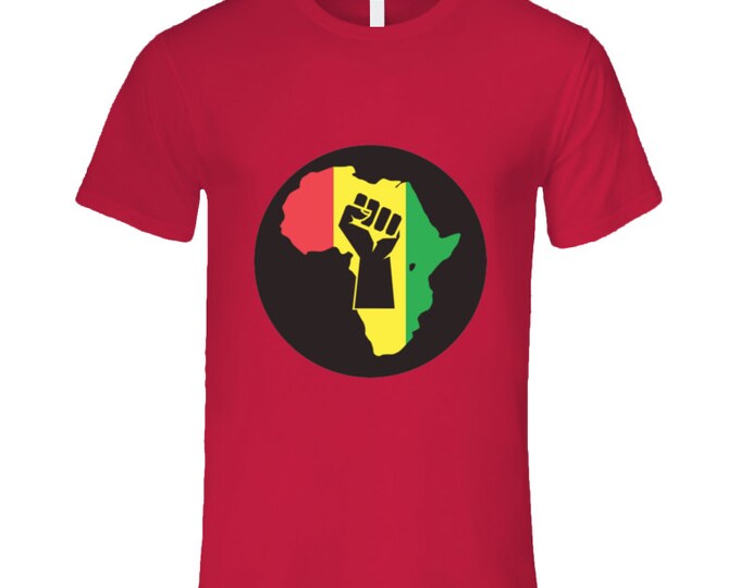 Africa Pride Red T Shirt