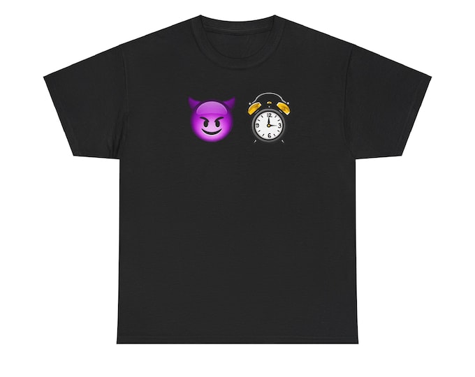 Demon Time Meme Unisex Heavy Cotton Tee