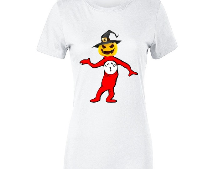 Jackolantern Things 1 Ladies T Shirt