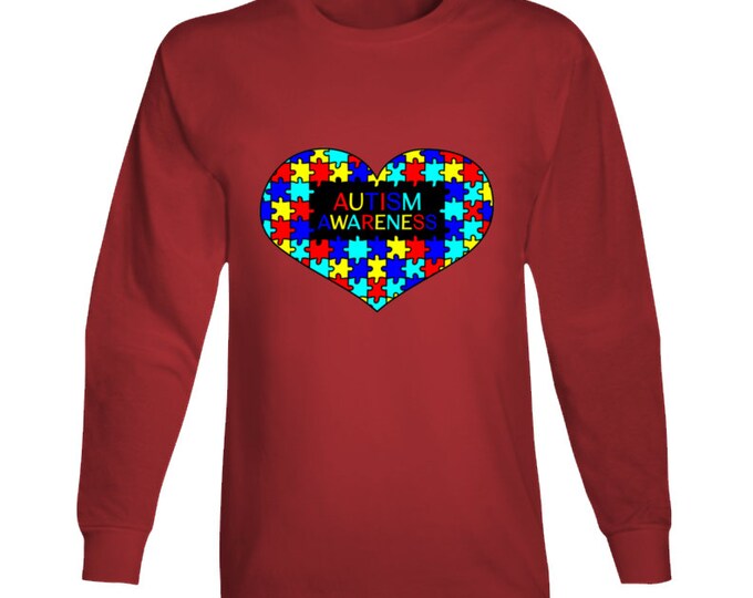 Autism Awareness Long Sleeve T Shirt