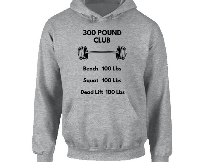 300 Pound Club Hoodie