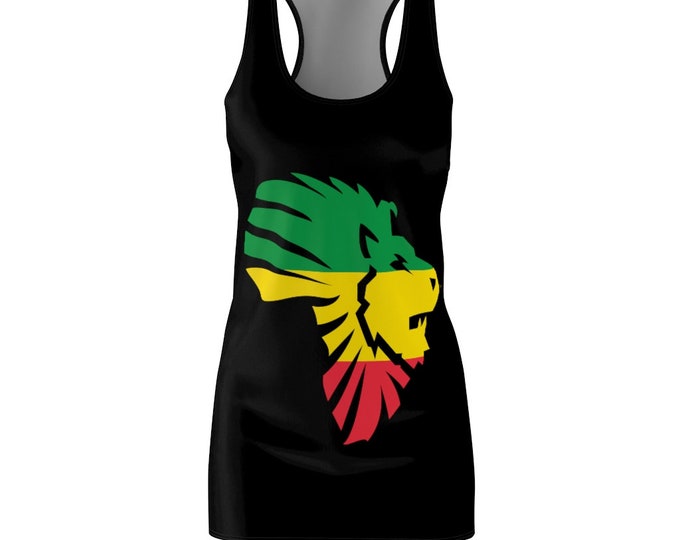 Custom Women's Racerback Dress, Lightweight Polyester