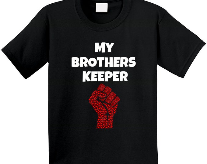 My Brothers Keeper Black T Shirt Youth
