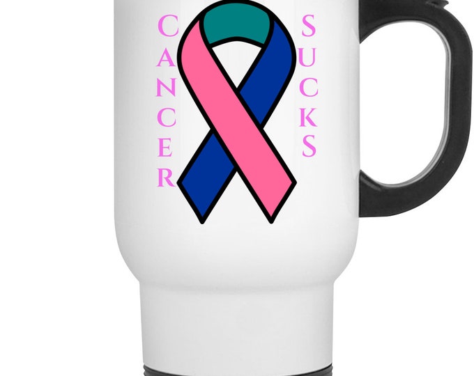 Thyroid Cancer Ribbon Mug