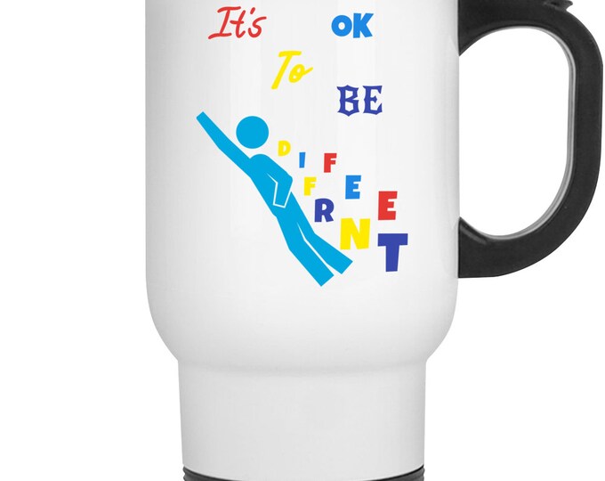 Autism Awareness Ok To Be Different Mug