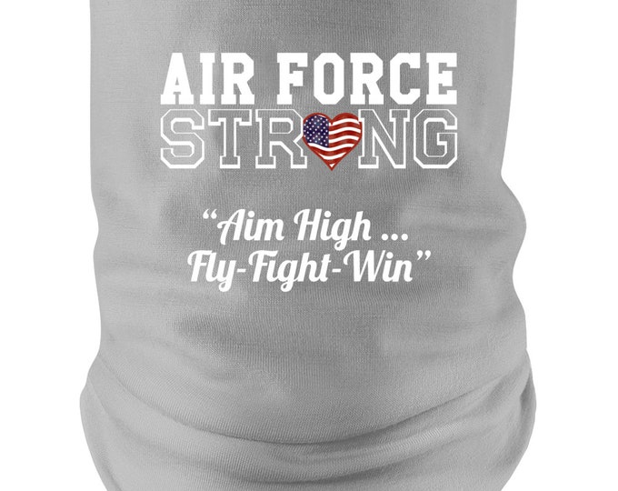 Patriotic Strong Neck gaiter Grey