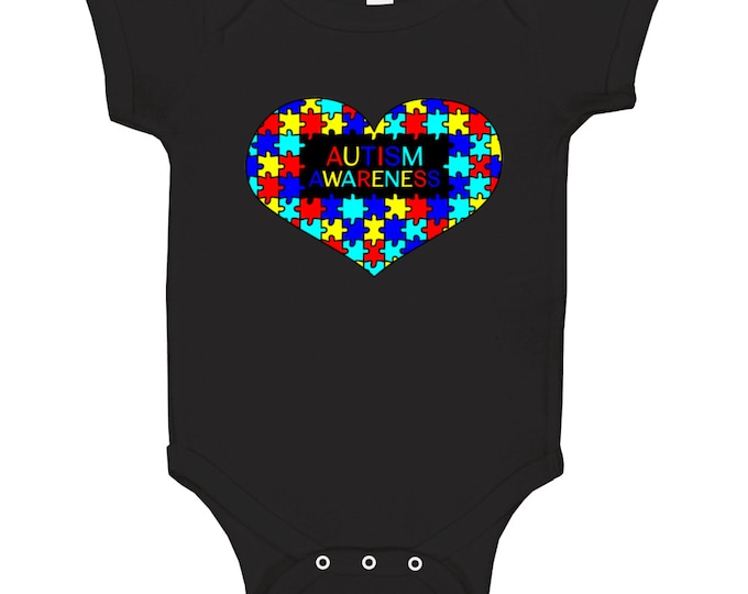 Autism Awareness Baby One Piece