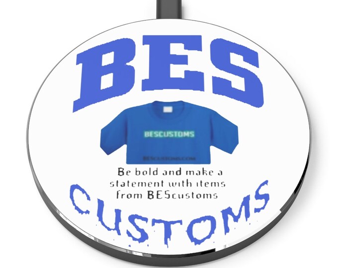 Custom Wireless Charger, Personalized 10W Phone Charger