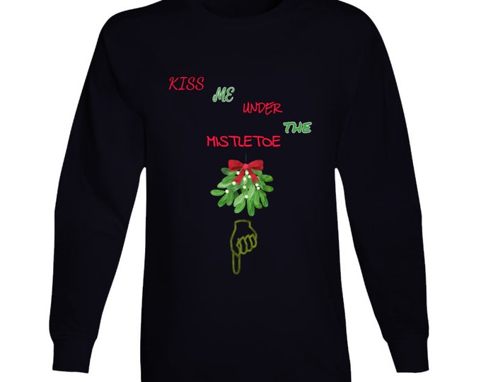 Under The Mistletoe Long Sleeve T Shirt