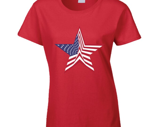American Star Ladies T Shirt
