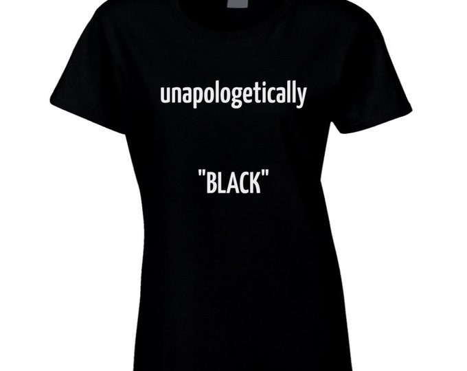 Unapol...black Ladies T Shirt