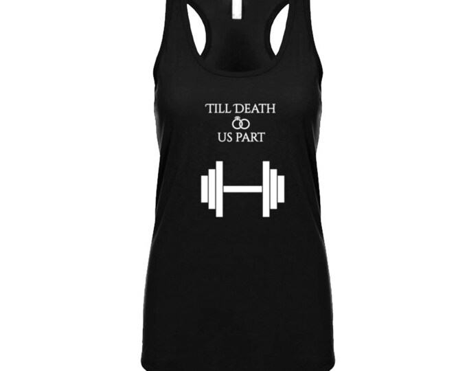 Till Death Do Us Part Black Tanktop