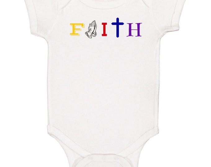 Faith Baby One Piece