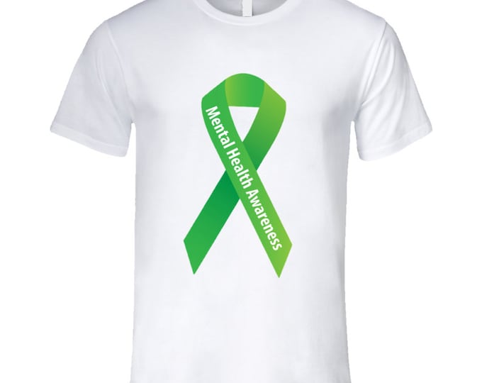 Mental Health Ribbon 2 T Shirt