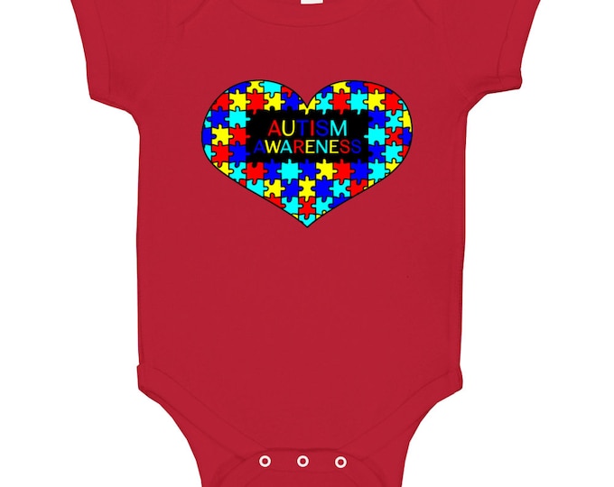Autism Awareness Baby One Piece