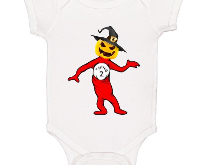 Jackolantern Things 2 Baby One Piece