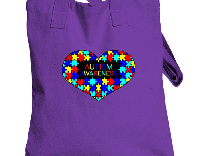 Autism Awareness Totebag