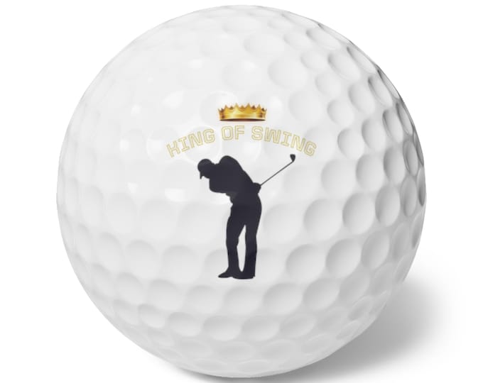 Custom Personalized Golf Balls, 6-Pack